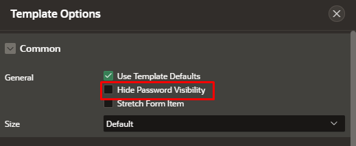 ⬛ Hide Password Visibility